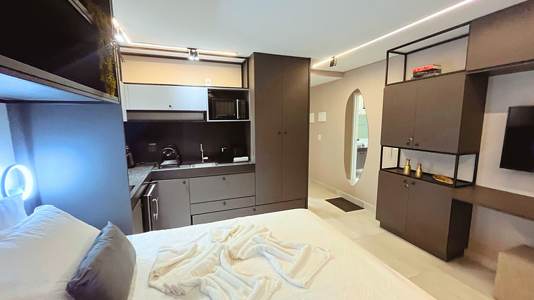 Hyde Park - loft c/ varanda #1 - by Living