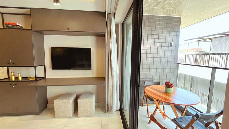 Hyde Park - loft c/ varanda #1 - by Living