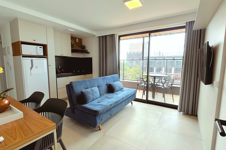 Hyde Park - Apto 01 quarto lateral mar #3 - by Living