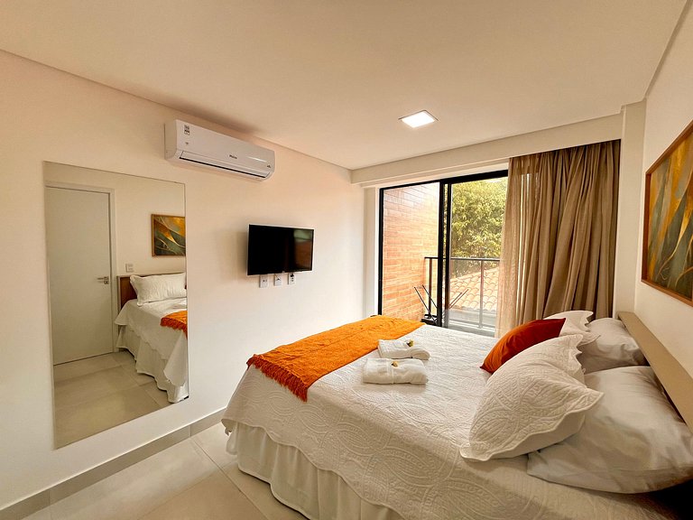Hyde Park - Apto 01 quarto lateral mar #1 - by Living