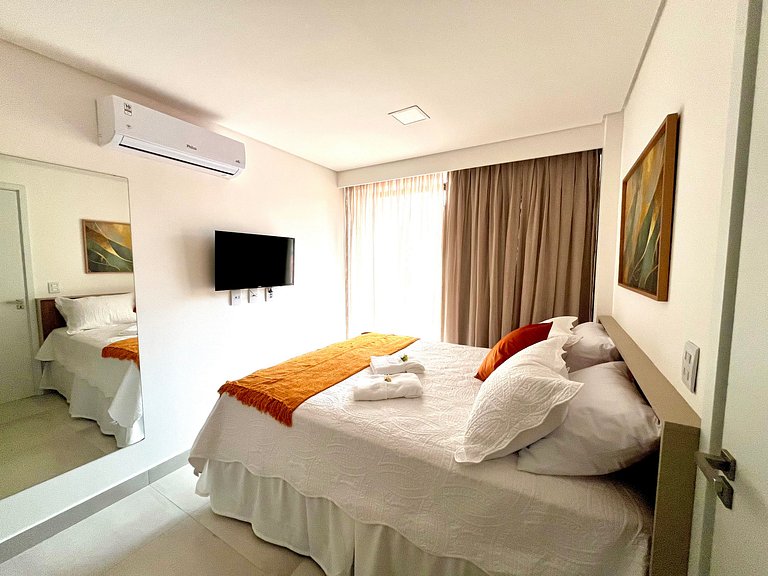 Hyde Park - Apto 01 quarto lateral mar #1 - by Living
