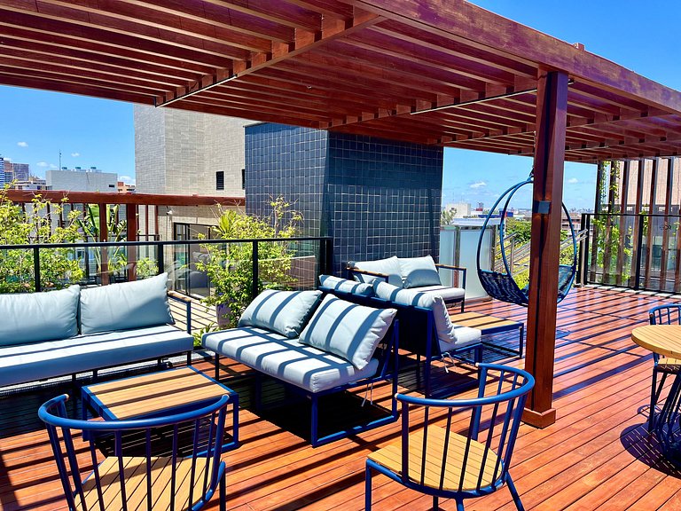 Hyde Park Flat C/Vista Lateral Mar #1 - By Living