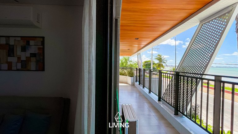 Apto Luxo Frente Mar #1 - by Living