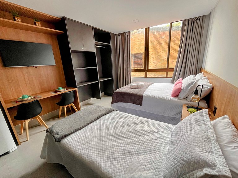 Flat Studio Triplo - Get Sense by Living