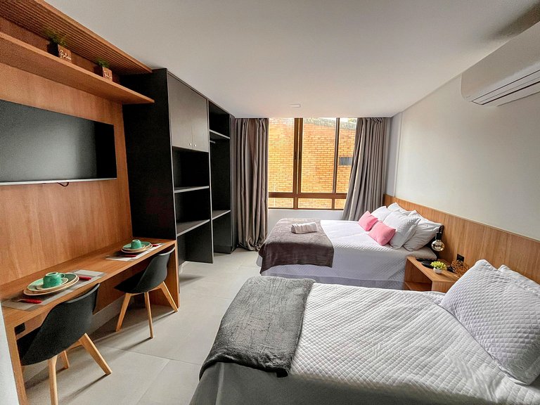 Flat Studio Triplo - Get Sense by Living