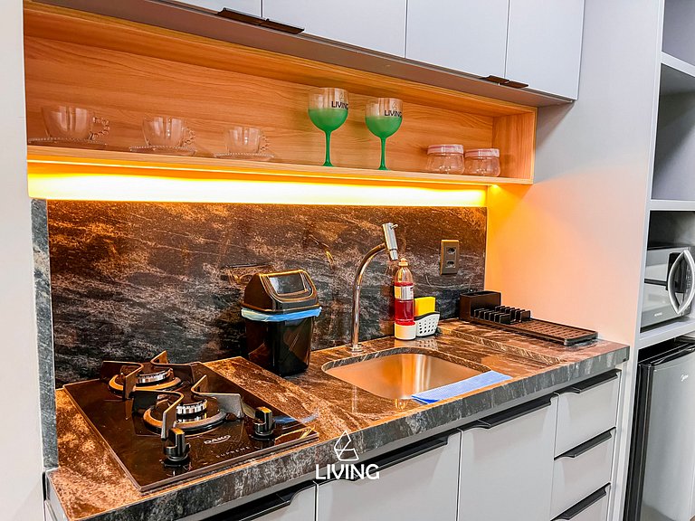 Flat Studio c/ varanda #3 - by Living