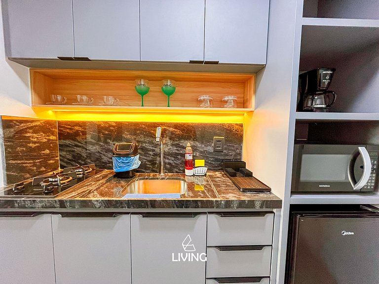 Flat Studio c/ varanda #3 - by Living