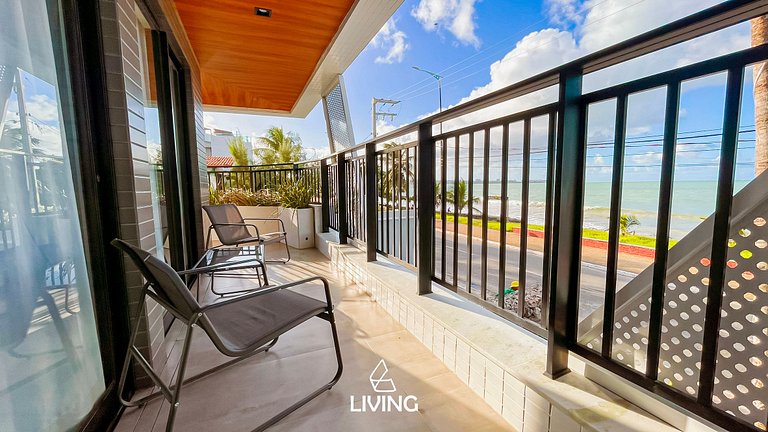 Apto Luxo Frente Mar #1 - by Living