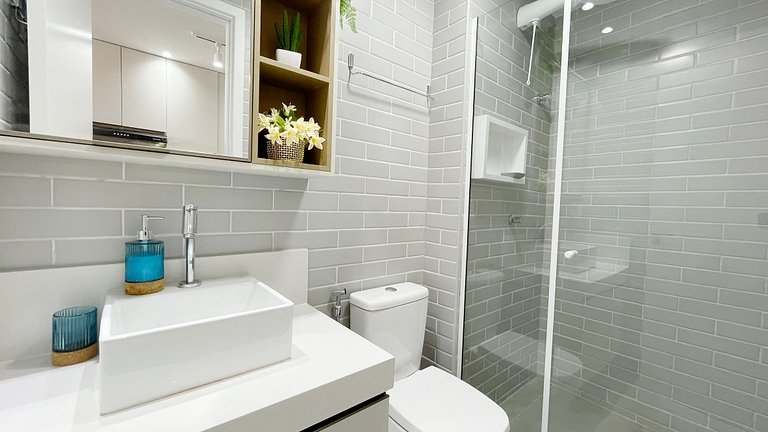 Flat Studio Frente Mar #1 - by Living