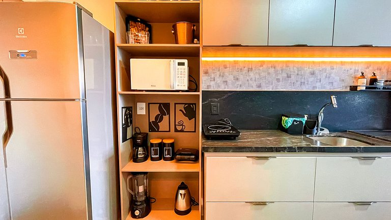 Flat Studio c/ varanda #1 - by Living