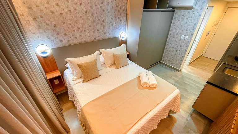 Flat Studio c/ varanda #1 - by Living