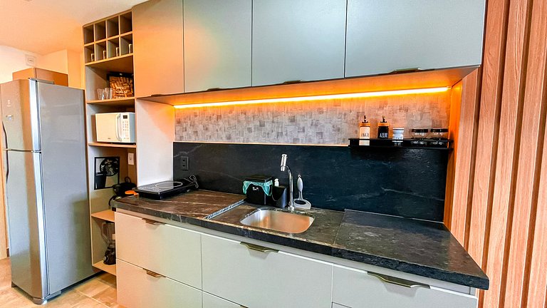 Flat Studio c/ varanda #1 - by Living