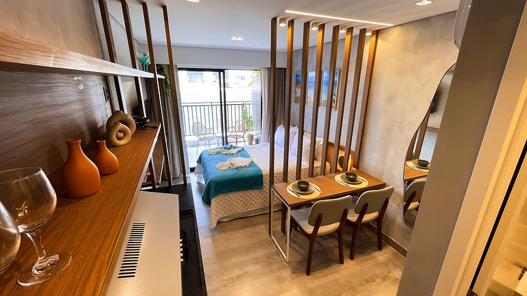 Flat Studio c/ varanda #2 - by Living