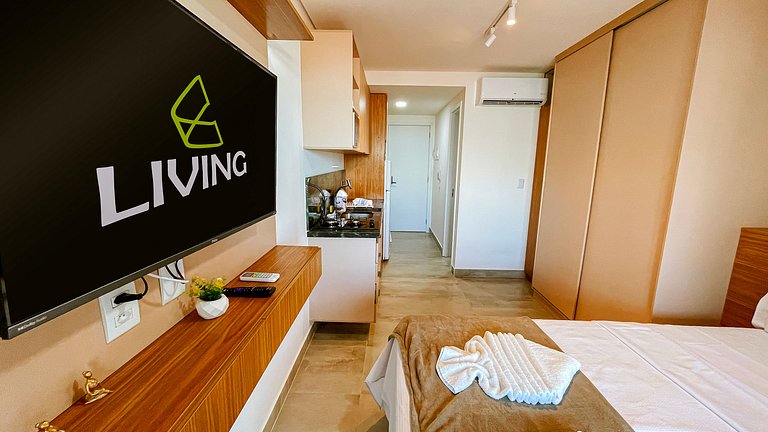 Studio c/ Vista Parcial #7 - by Living