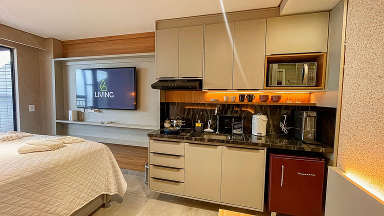 Studio with Partial View #6 - by Living