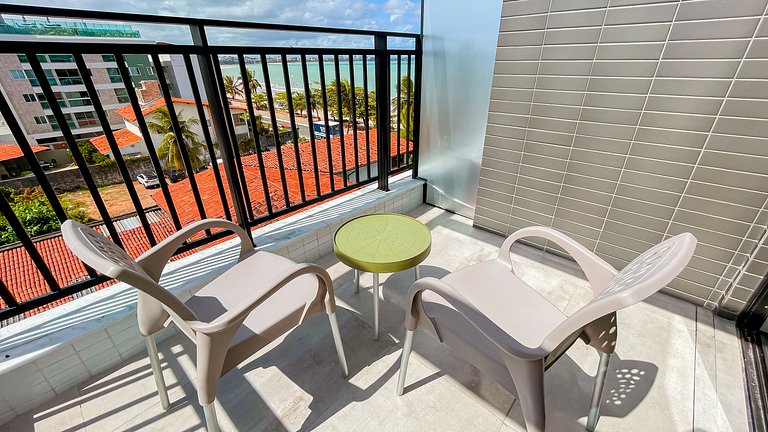 Studio c/ Vista Parcial #4 - by Living