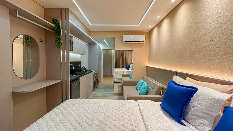 Ocean - Studio Standard c/ varanda #2 - by Living