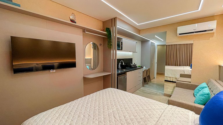 Flat Studio c/ Varanda #5 - by Living