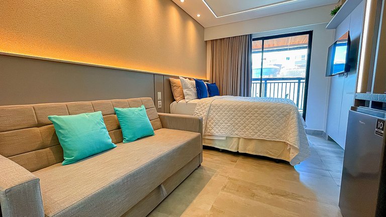 Ocean - Studio Standard c/ varanda #2 - by Living