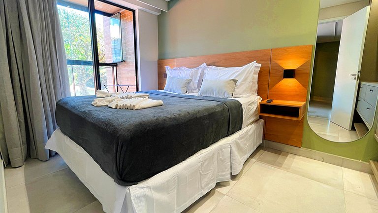 Hyde Park - Apto 01 quarto lateral mar #2 - by Living