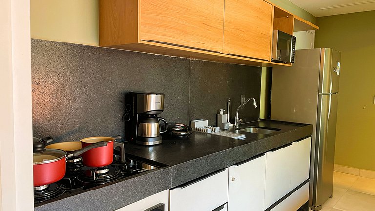 Hyde Park Flat C/Vista Lateral Mar #1 - By Living