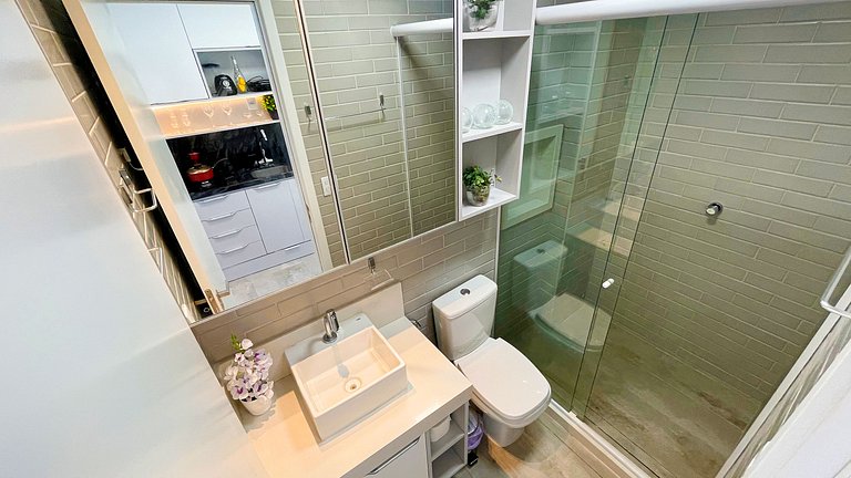 Flat Studio c/ Varanda #6 - by Living