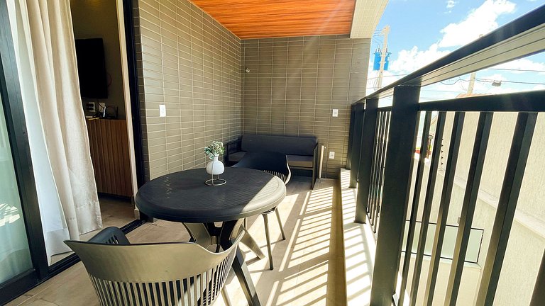 Flat Studio c/ varanda #1 - by Living